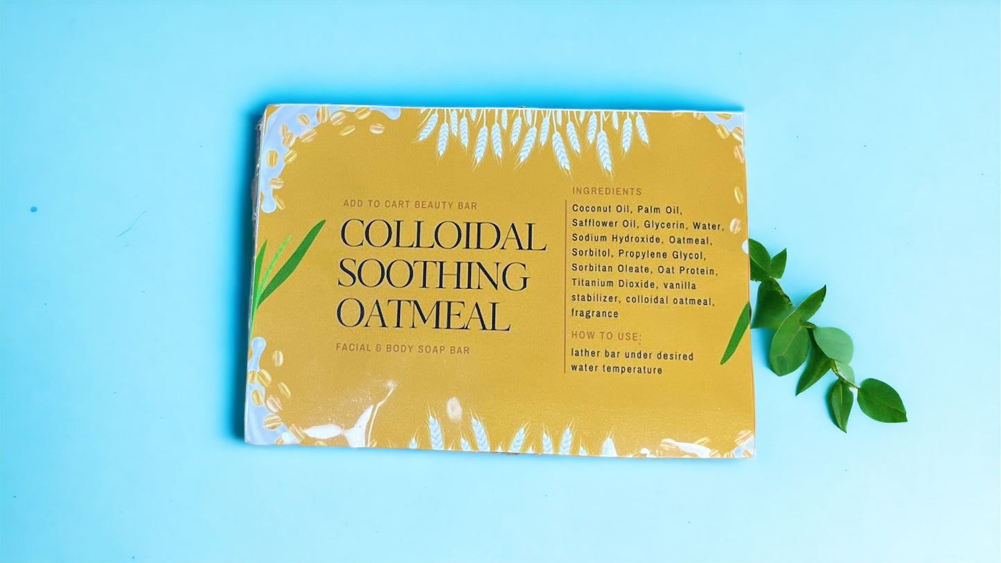 Colloidal Soothing Oatmeal Facial & Soap Bar