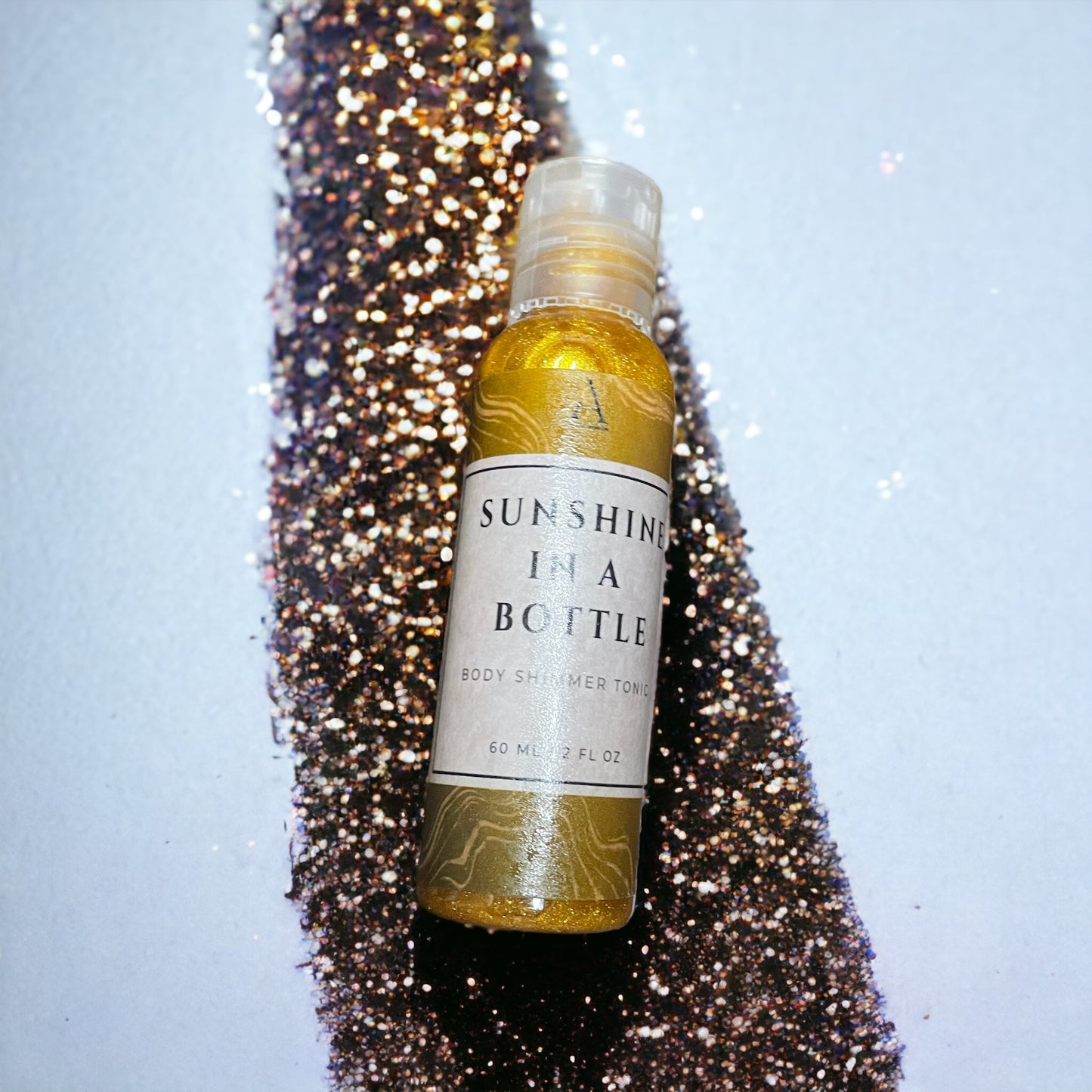 “Sunshine in a Bottle” Body shimmer oil