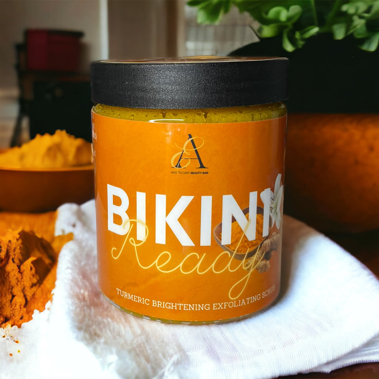 “Bikini Ready” Turmeric Fading & Brightening Bikini Scrub