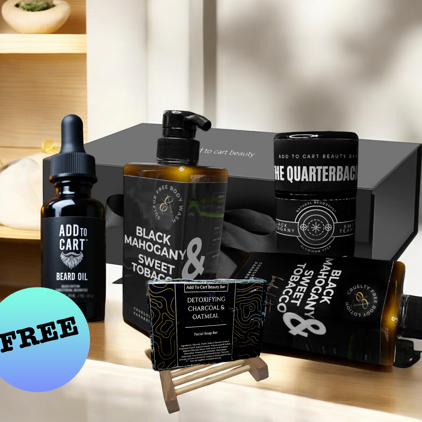 Men’s Collection Gift Set + FREE Beard Oil