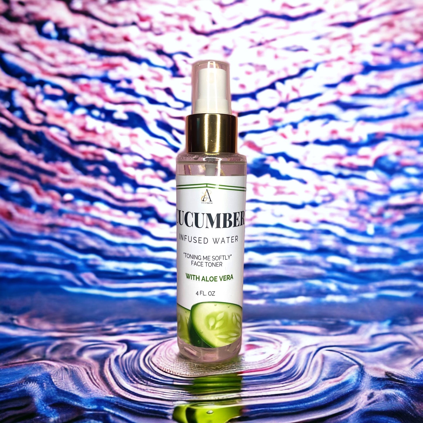 “Toning Me Softly” Cucumber Water & Aloe Vera Face Toner