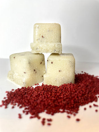 Goat Milk & Cranberry Exfoliating Sugar Scrub Cubes